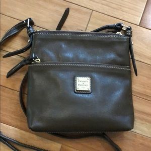 Brown Dooney & Bourke leather handbag